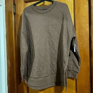 Old navy crewneck brown